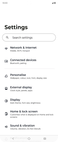 Press Connected devices.