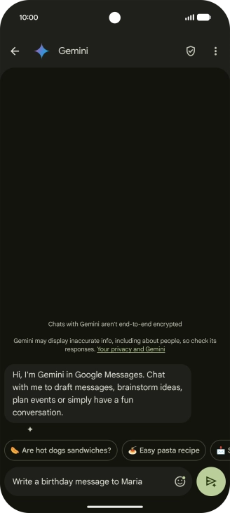 Write or say in your own words which topic you would like to use.