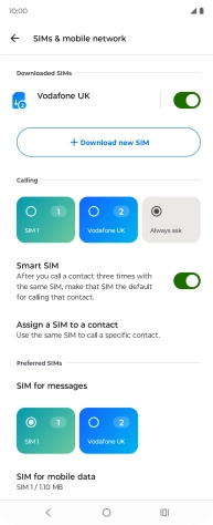 Press the required price plan.
