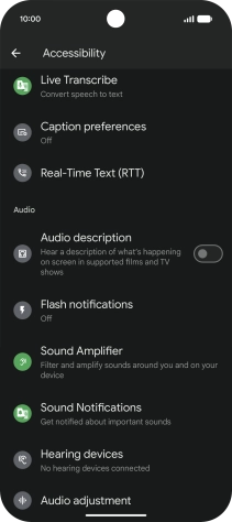 Press the required category below 