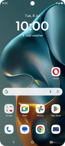 The network mode icon shows the network mode currently used by your phone.