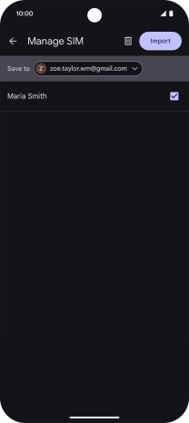 Press the drop down list next to 