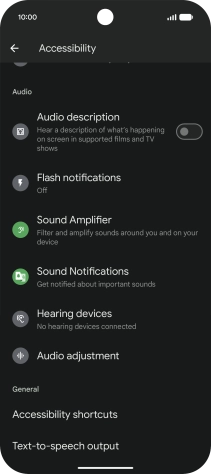 Press the required category below 