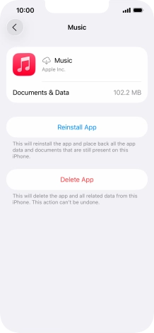 Slide your finger upwards starting from the bottom of the screen to return to the home screen.