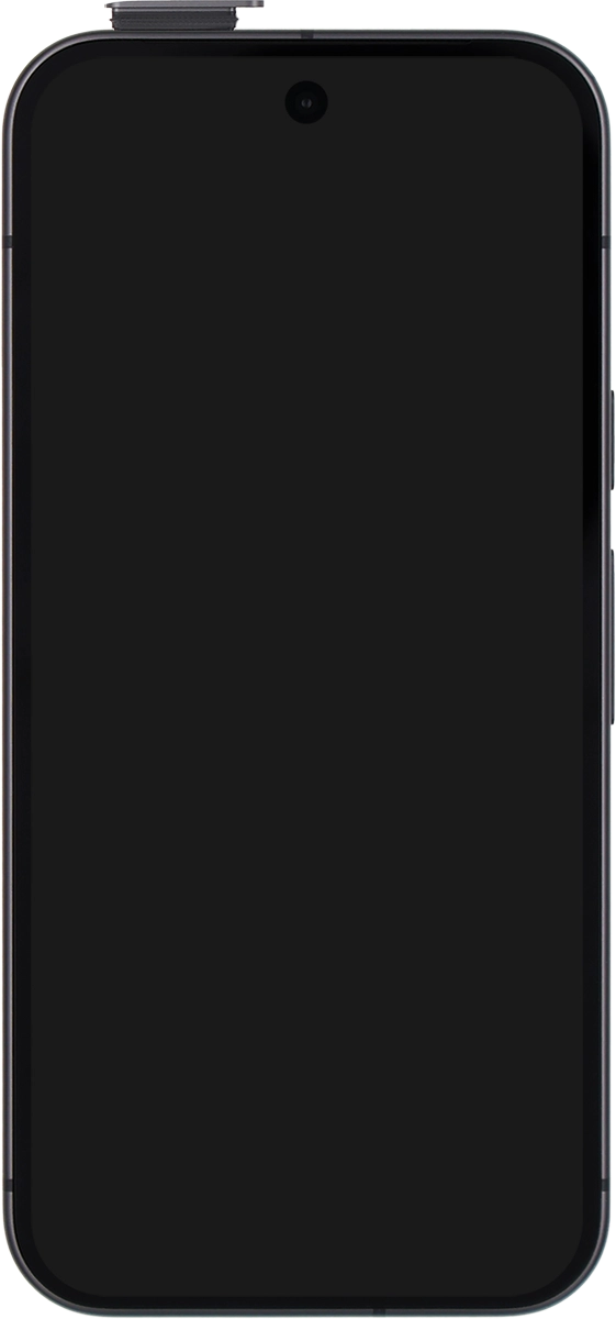 Remove the SIM holder from your phone.