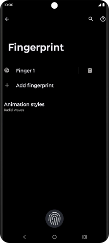Press the Return key.