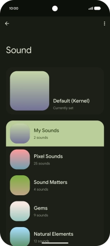 Slide your finger upwards starting from the bottom of the screen to return to the home screen.