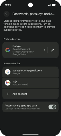 Slide your finger upwards starting from the bottom of the screen to return to the home screen.