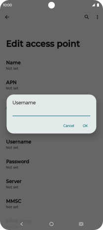 Key in wap and press OK.