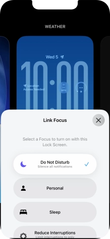 Press the close icon.
