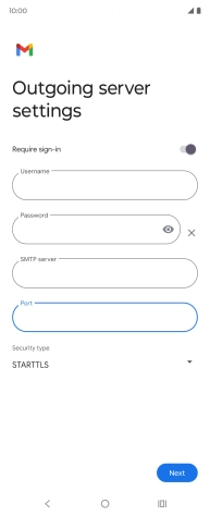 Press the drop down list below 