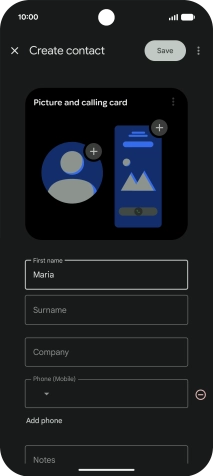 Press Surname and key in the required last name.