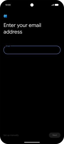 Press the field below 