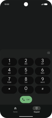 Press and hold number key 1 to call voicemail. Follow the instructions to listen to your messages.