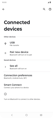Press Connection preferences.