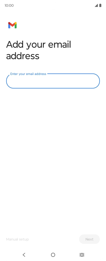 Press the field below 