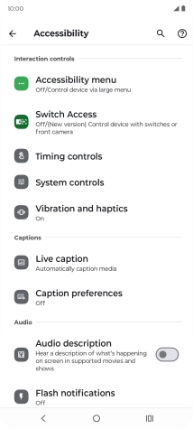 Press the required category below 