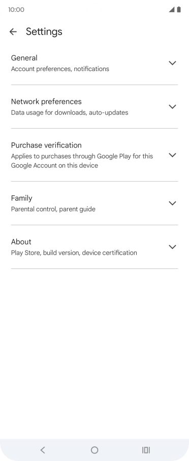 Press Network preferences.