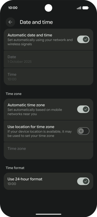 Slide your finger upwards starting from the bottom of the screen to return to the home screen.