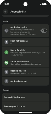 Press the required category below 