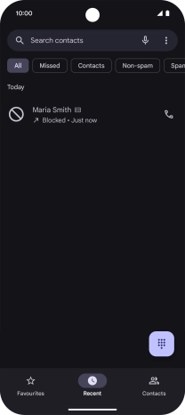 Slide your finger upwards starting from the bottom of the screen to return to the home screen.