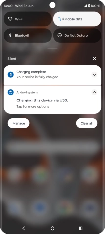 Press Tap for more options.