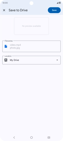 Press the field below 