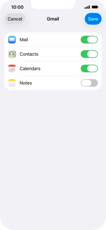 If this screen is displayed, you email account has been recognised and set up automatically. Follow the instructions on the screen to key in more information and finish setting up your email account.
