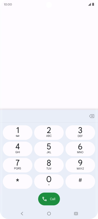 Press and hold number key 1 to call voicemail. Follow the instructions to listen to your messages.