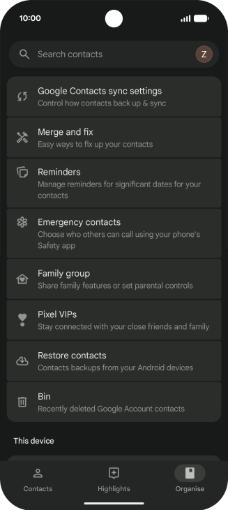 Slide your finger upwards starting from the bottom of the screen to return to the home screen.