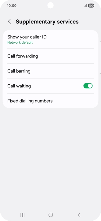Press Fixed dialling numbers.