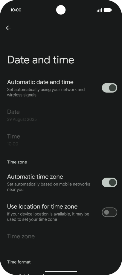 Slide your finger upwards starting from the bottom of the screen to return to the home screen.