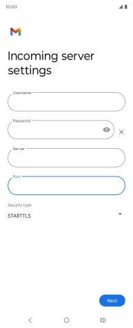 Press the drop down list below 