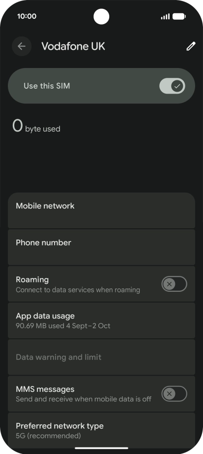 Slide your finger upwards starting from the bottom of the screen to return to the home screen.