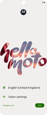 Press the field next to the language icon.