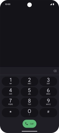 Press and hold number key 1 to call voicemail. Follow the instructions to listen to your messages.