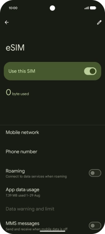 Slide your finger upwards starting from the bottom of the screen to return to the home screen.