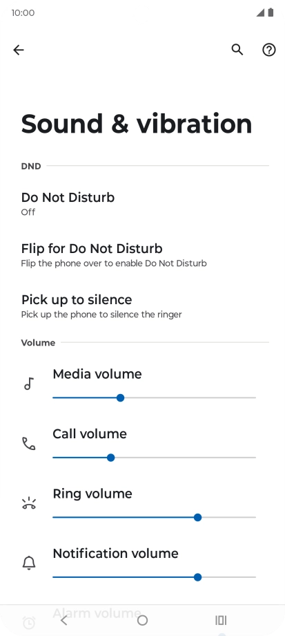 Press Do Not Disturb.