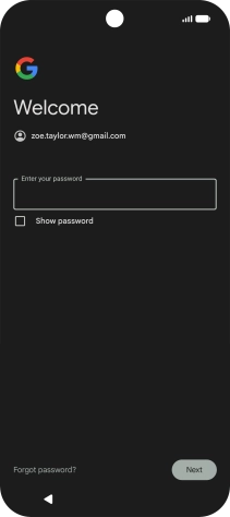 Press the field below 