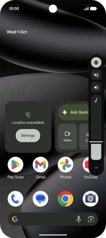 Press the sound icon to turn off the function.
