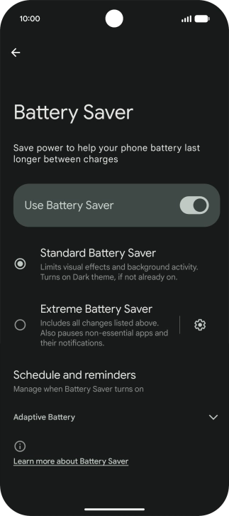 Slide your finger upwards starting from the bottom of the screen to return to the home screen.