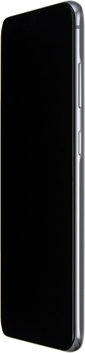 Simultaneously, press the Side key and the lower part of the Volume key and keep them both pressed until your phone restarts.