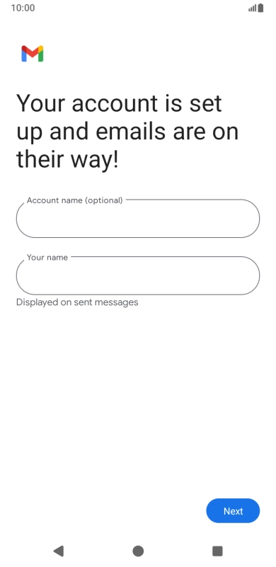 Press the field below 