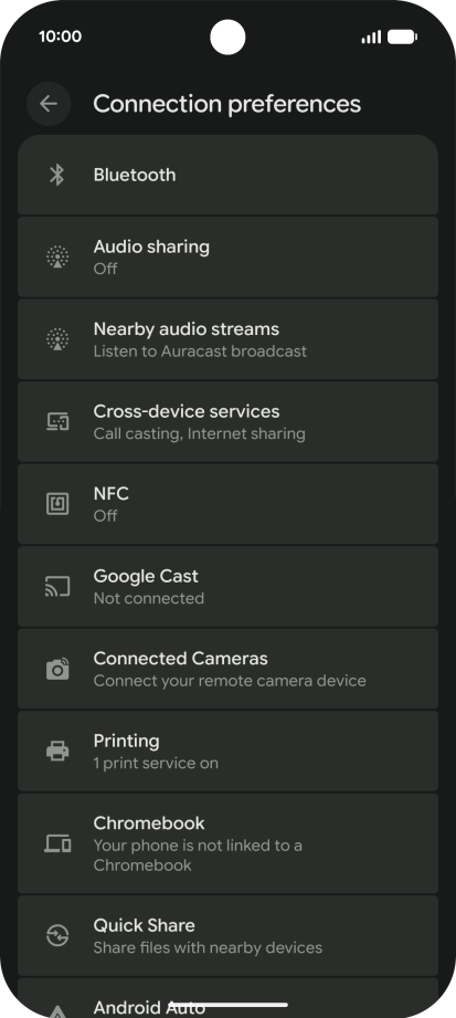 Press NFC.