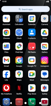 Press Gallery and go to the required folder.