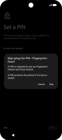Press Skip.