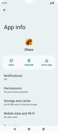 Press Storage and cache.