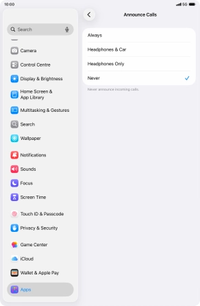 Press Always to turn on the function when silent mode is turned off.