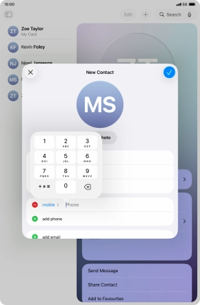 Press Phone and key in the required phone number.