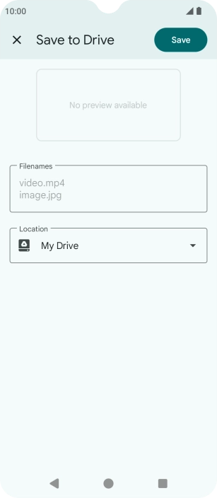 Press the field below 
